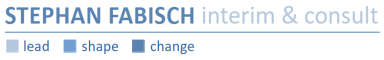 Logo Stephan Fabisch interim & consult